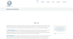 Desktop Screenshot of clearlifeltd.com