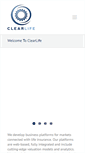 Mobile Screenshot of clearlifeltd.com